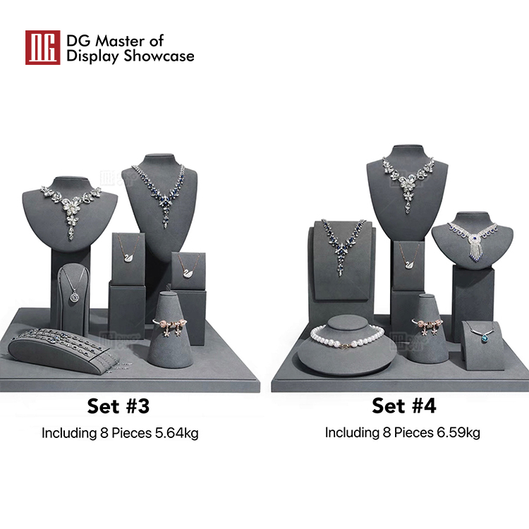 DG Display Showcase | custom velvet jewelry displays supplier 8