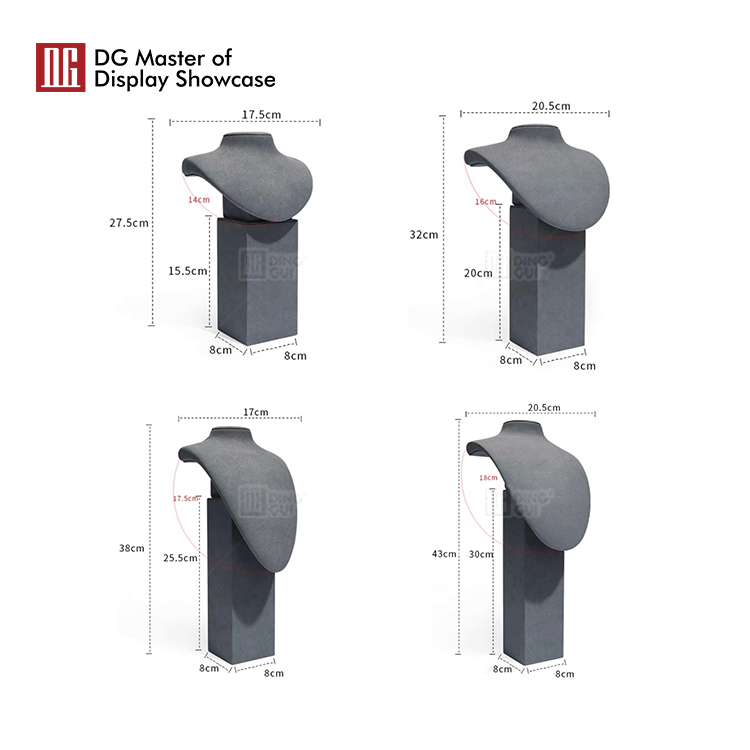 DG Display Showcase | custom velvet jewelry displays supplier 6