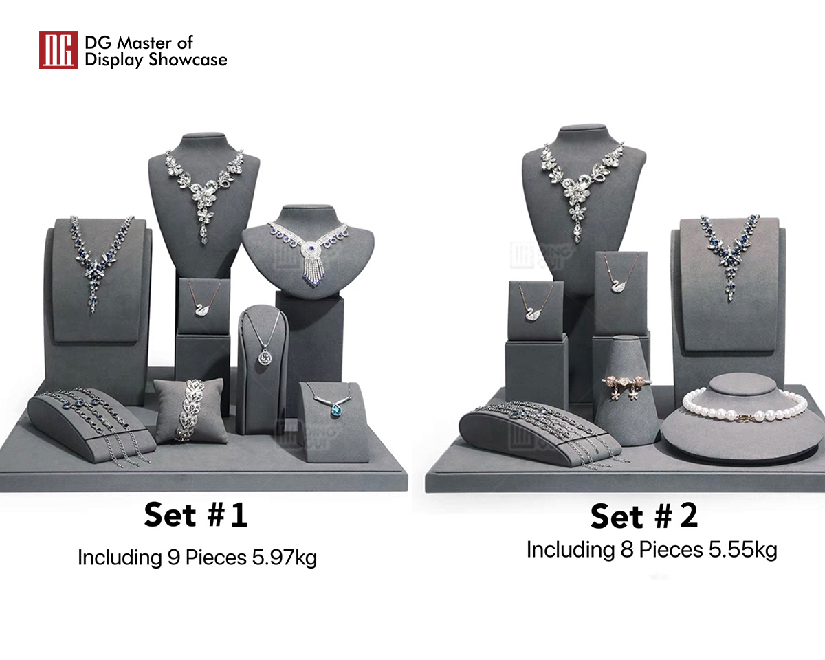 DG Showcase Simple Design Jewelry Display Props For Exquisite Shop 8