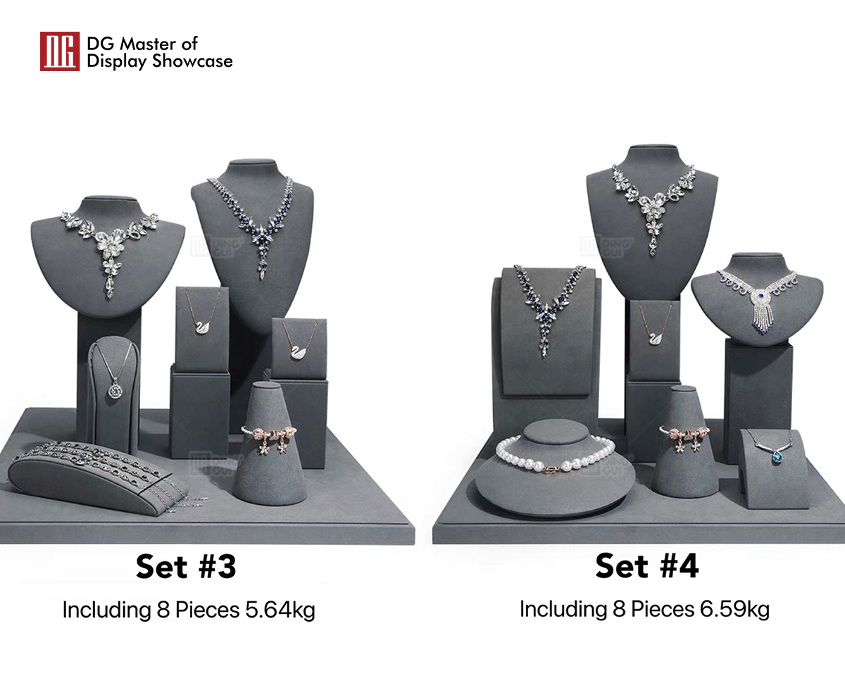 DG Showcase Simple Design Jewelry Display Props For Exquisite Shop 9