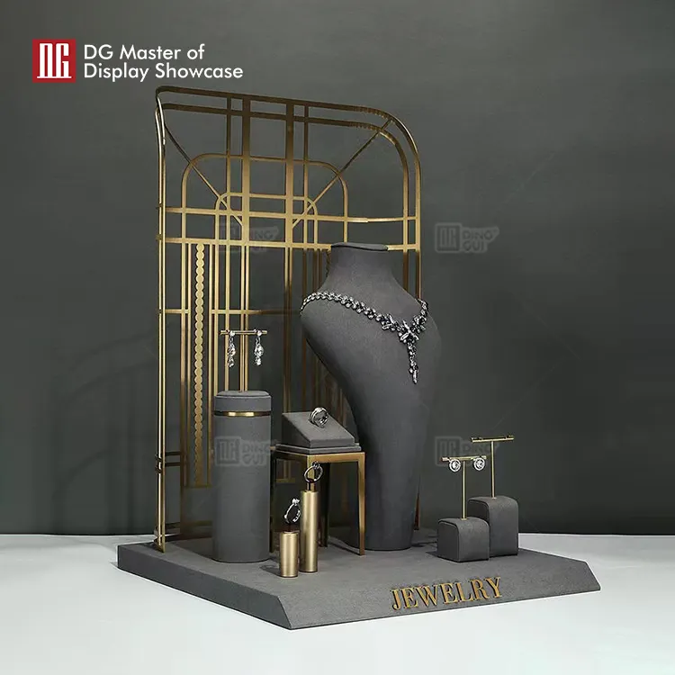 Custom luxury jewelry display supplier Manufacturer | DG Display Showcase 3