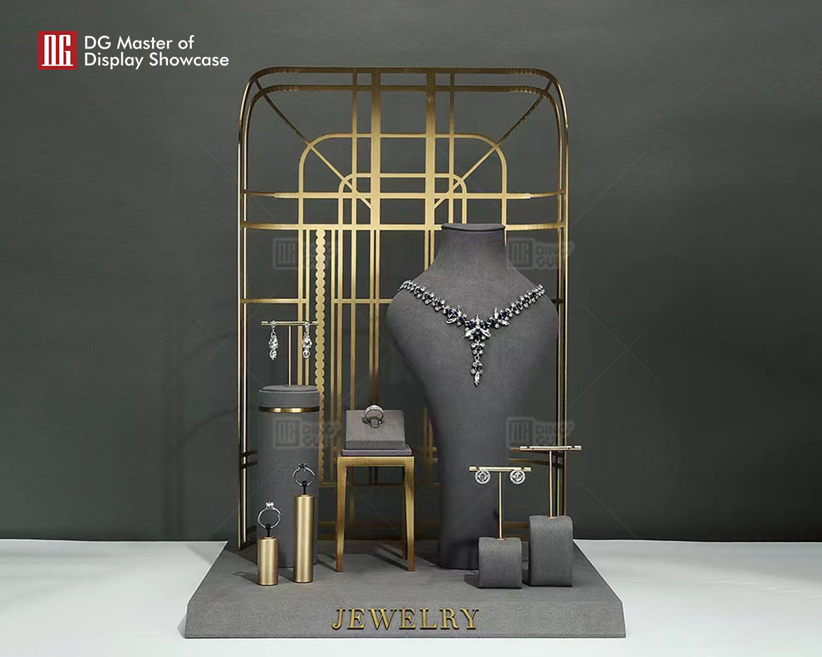 Custom luxury jewelry display supplier Manufacturer | DG Display Showcase 6