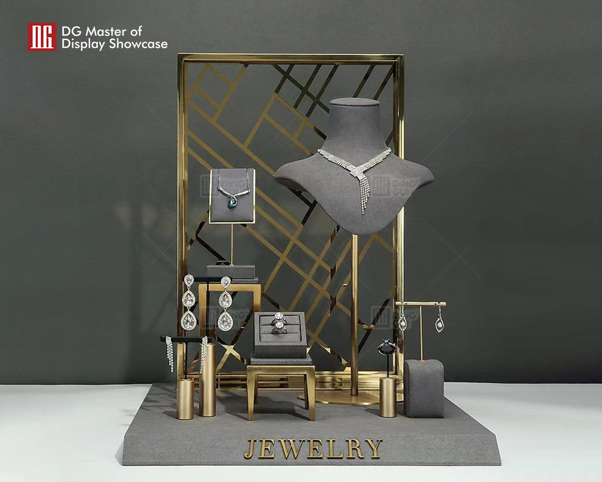 Custom luxury jewelry display supplier Manufacturer | DG Display Showcase 7