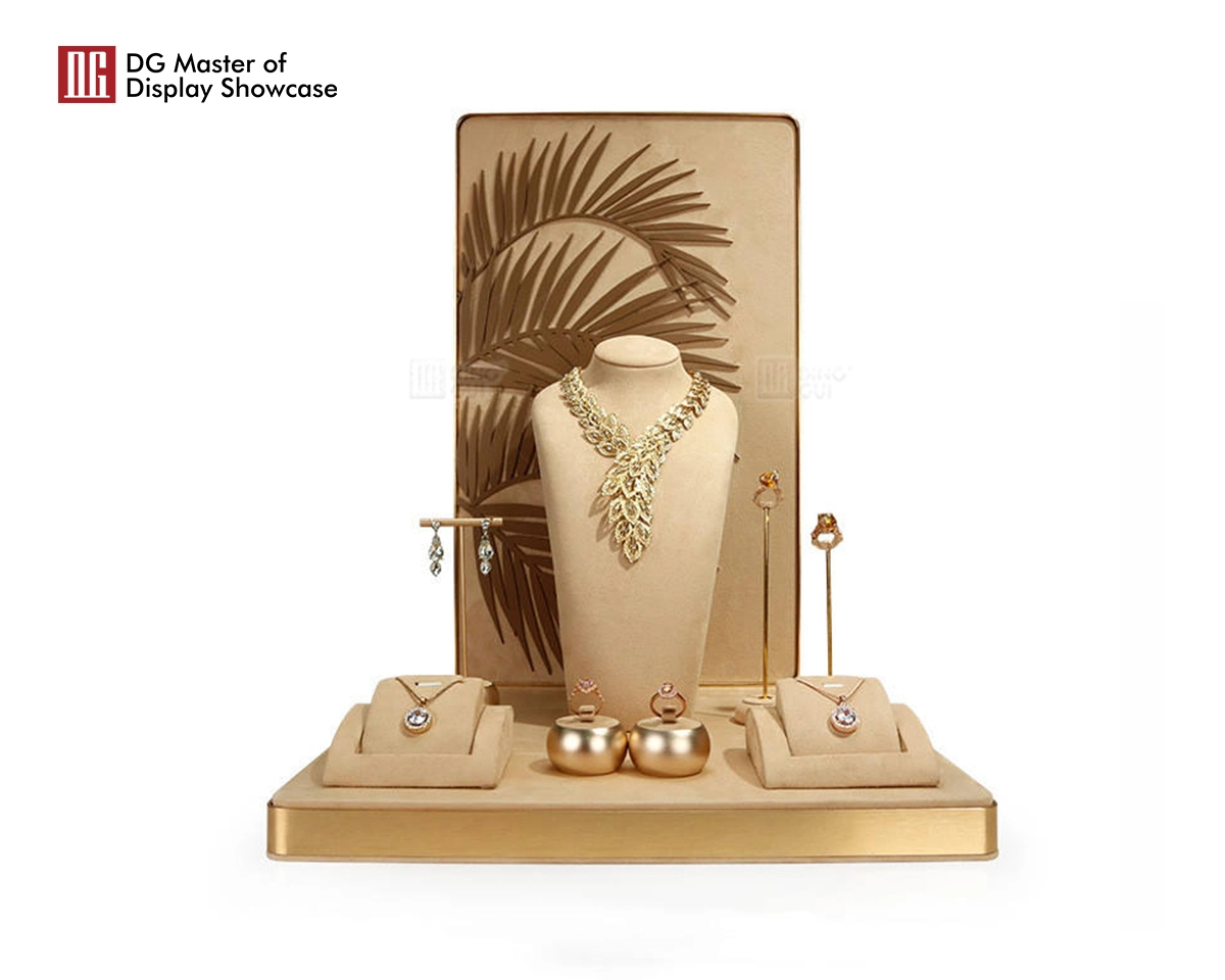 DG Showcase factory direct custom jewelry display props customized stand 1