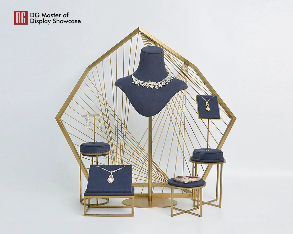 Custom jewelry display stand manufacturers factory Manufacturer | DG Display Showcase 2