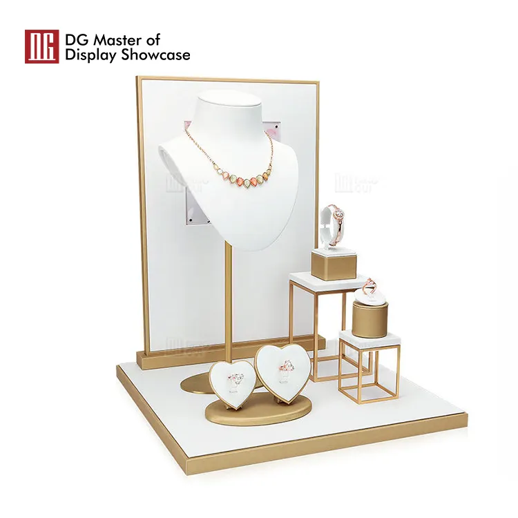Stainless Steel Jewelry Display Set: Quality, Customizable, Fast Delivery. 4