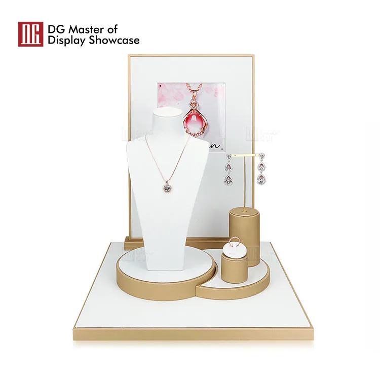Stainless Steel Jewelry Display Set: Quality, Customizable, Fast Delivery. 3