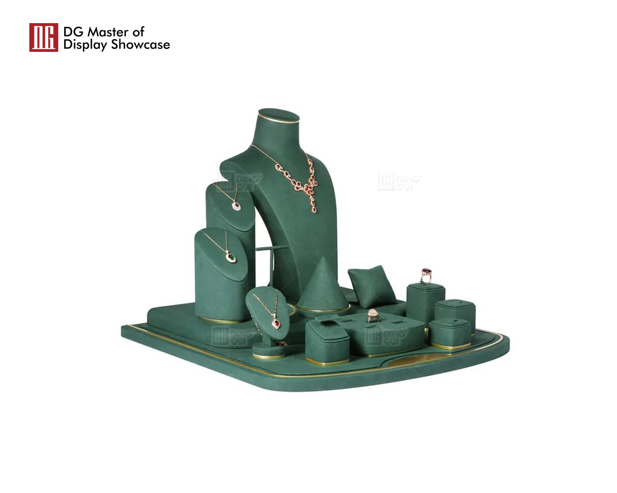 Black Velvet Jewelry Trays - Elegant Display for Stores & Collectors 7