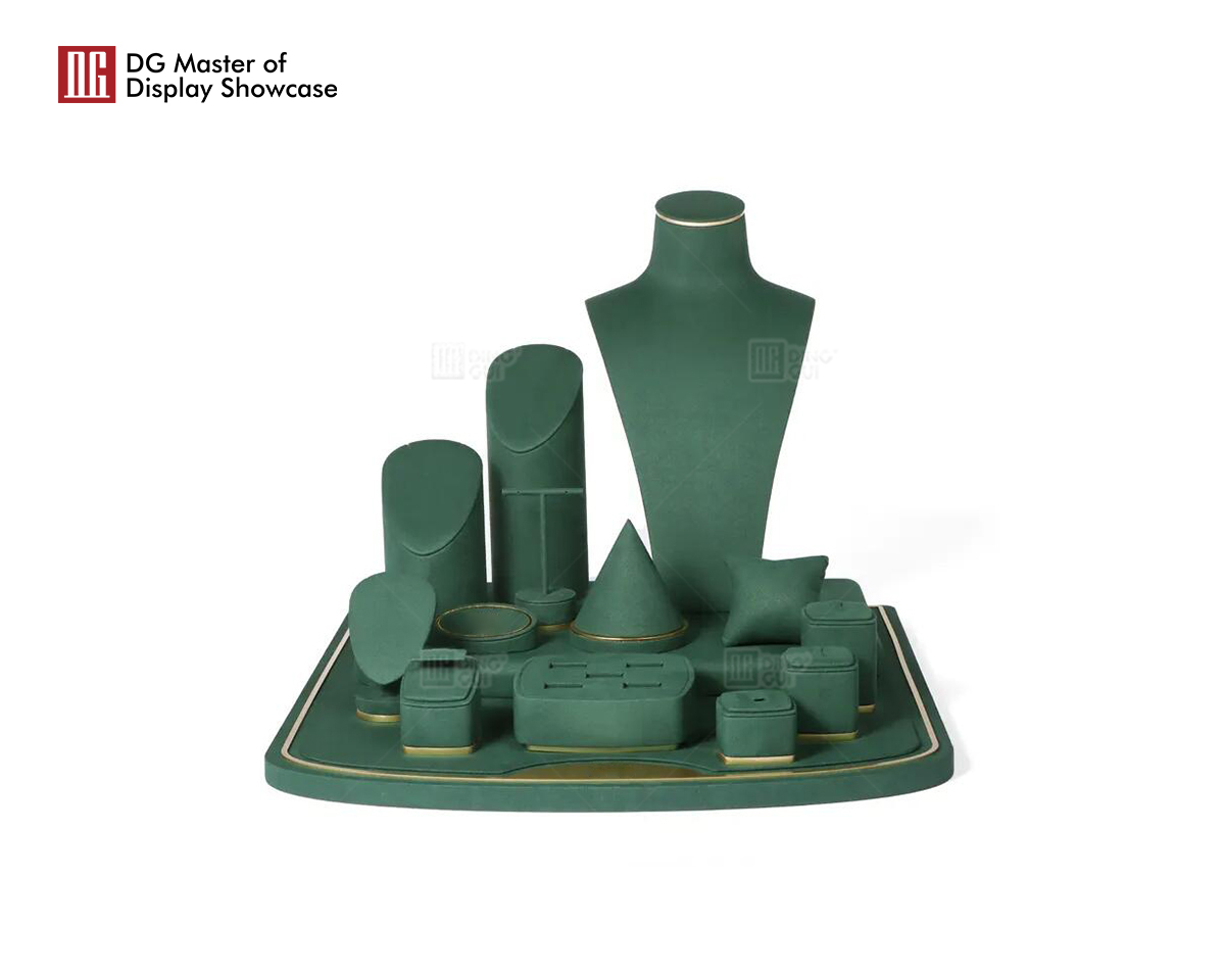 Black Velvet Jewelry Trays - Elegant Display for Stores & Collectors 6