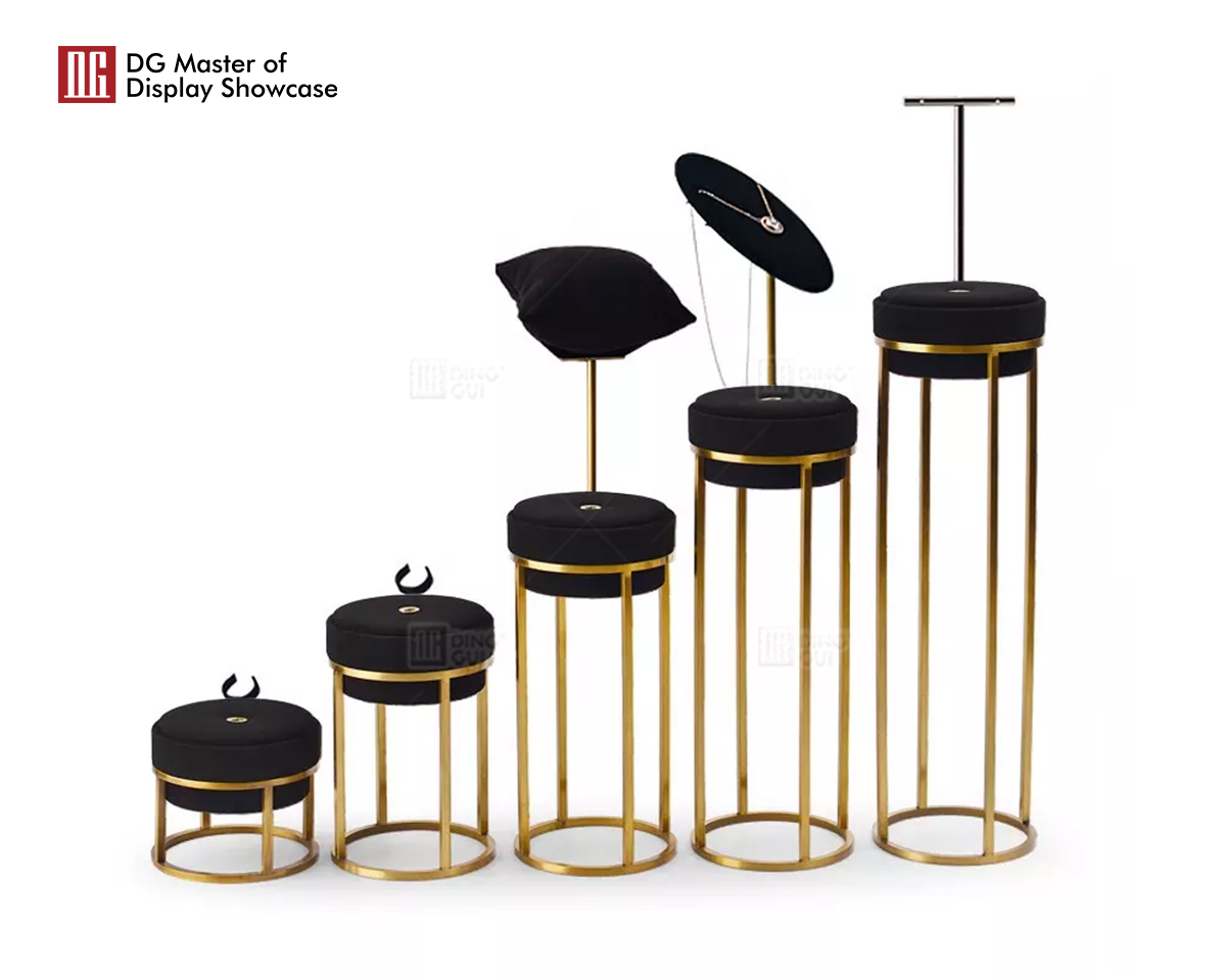 DG Showcase custom jewelry display stand simple design props for sale 8