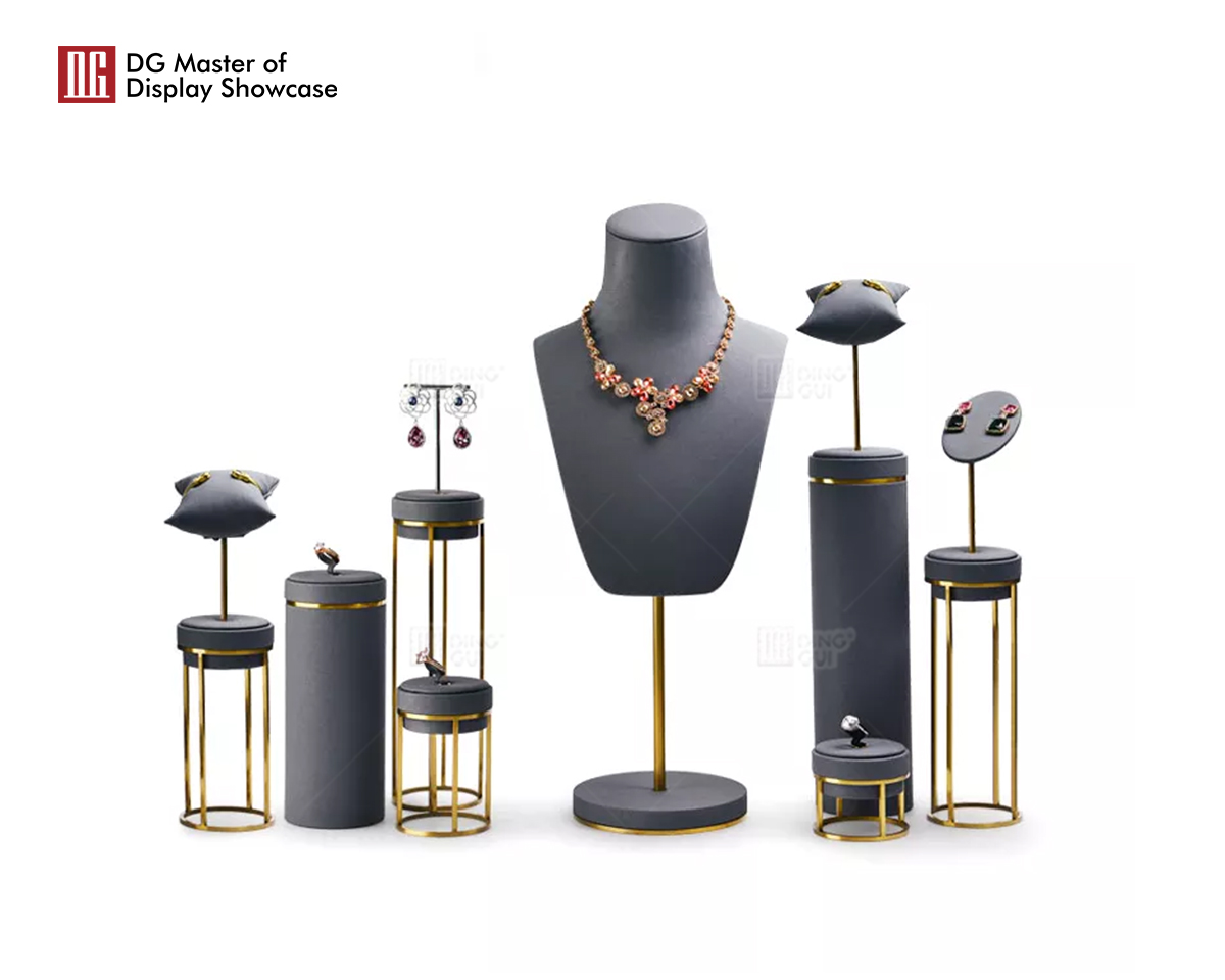 DG Showcase custom jewelry display stand simple design props for sale 6