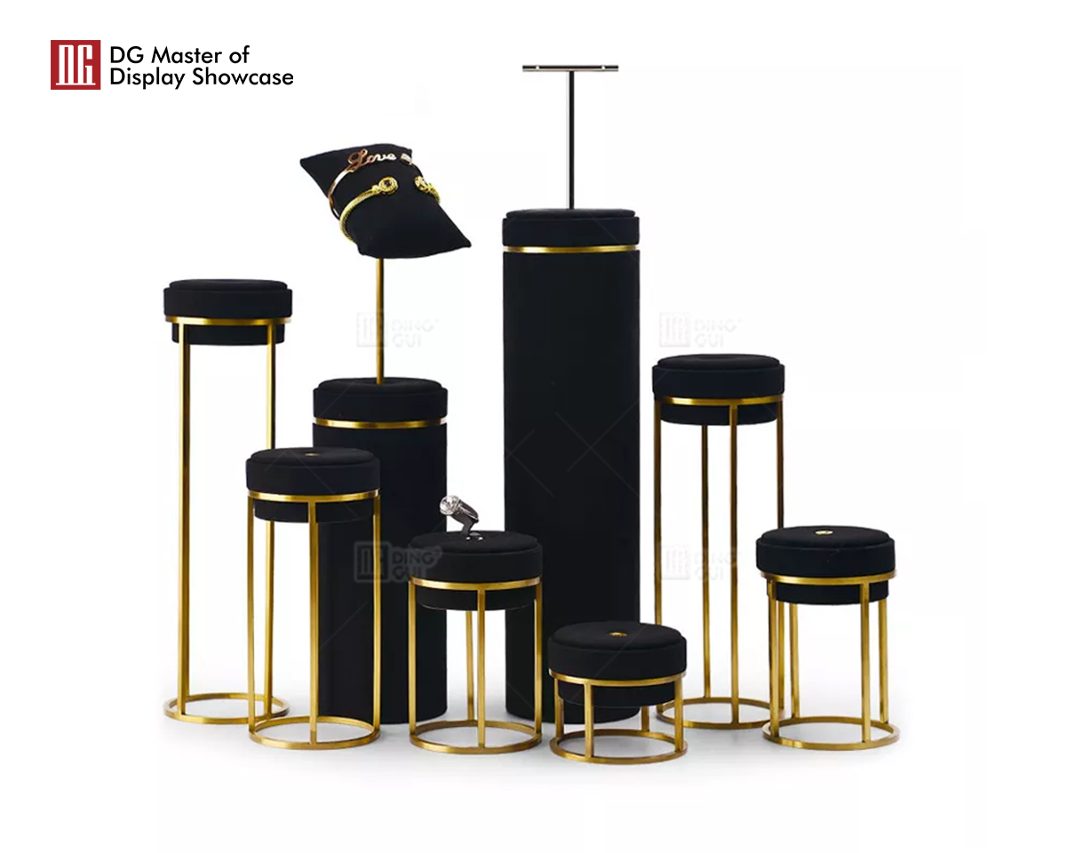 DG Showcase custom jewelry display stand simple design props for sale 7