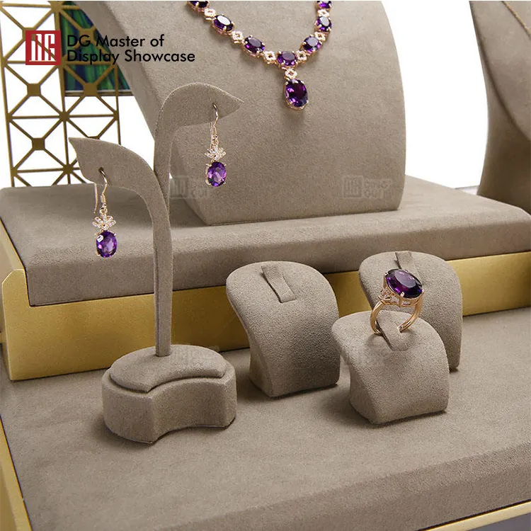 Custom tabletop jewelry display case design solution Manufacturer | DG Display Showcase 4