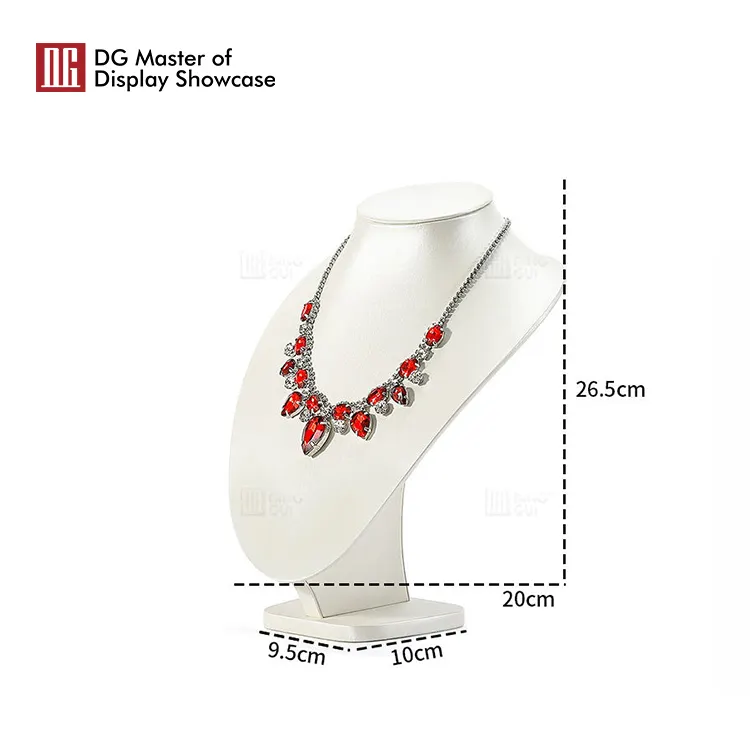 custom leather jewelry display set factory | DG Display Showcase 3