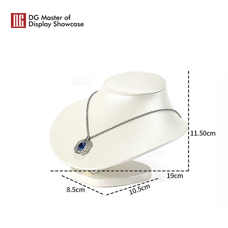 custom leather jewelry display set factory | DG Display Showcase 7