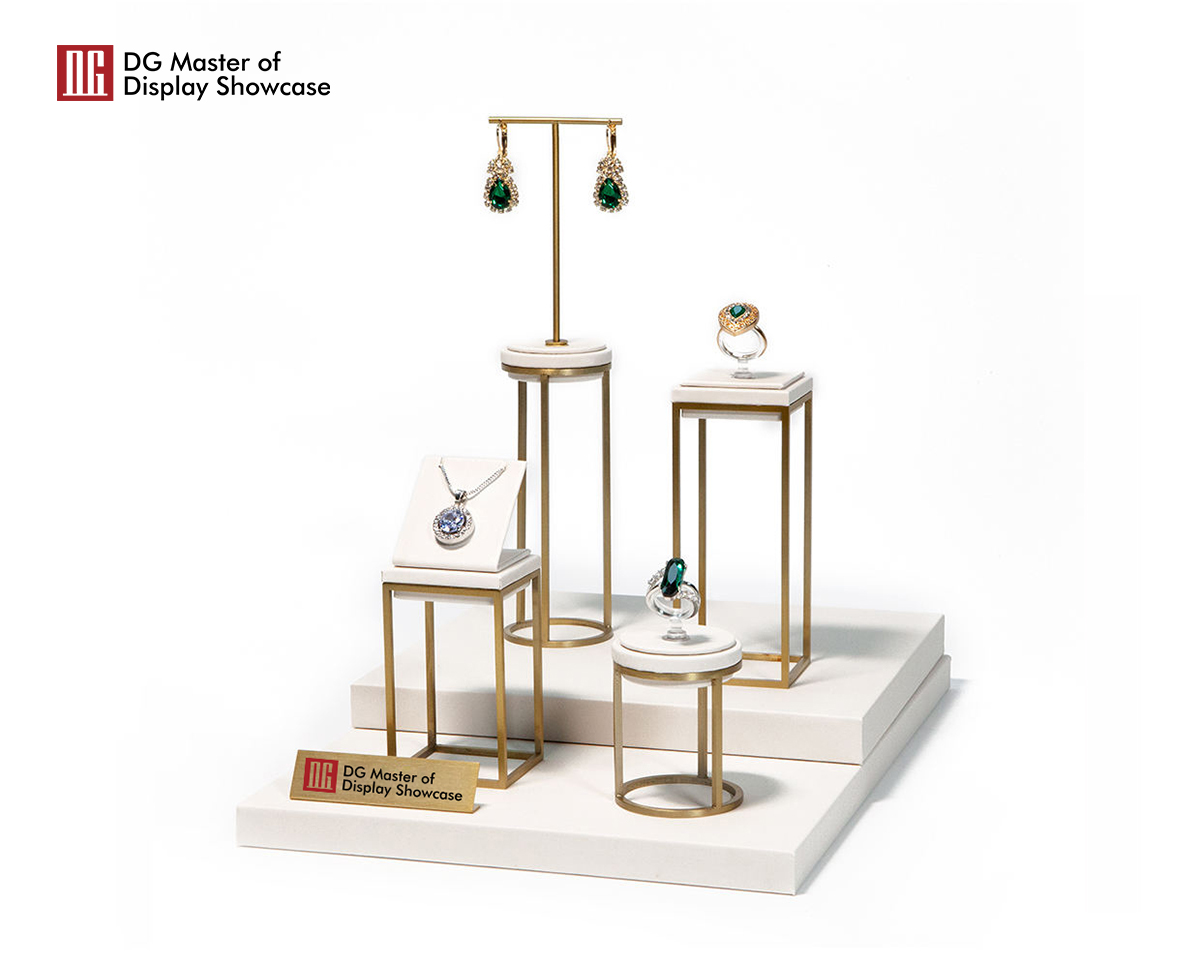 high end velvet jewelry tray manufacturer | DG Display Showcase 10