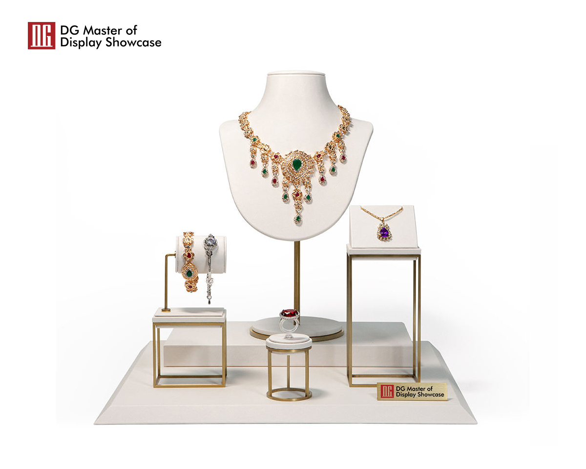 high end velvet jewelry tray manufacturer | DG Display Showcase 9