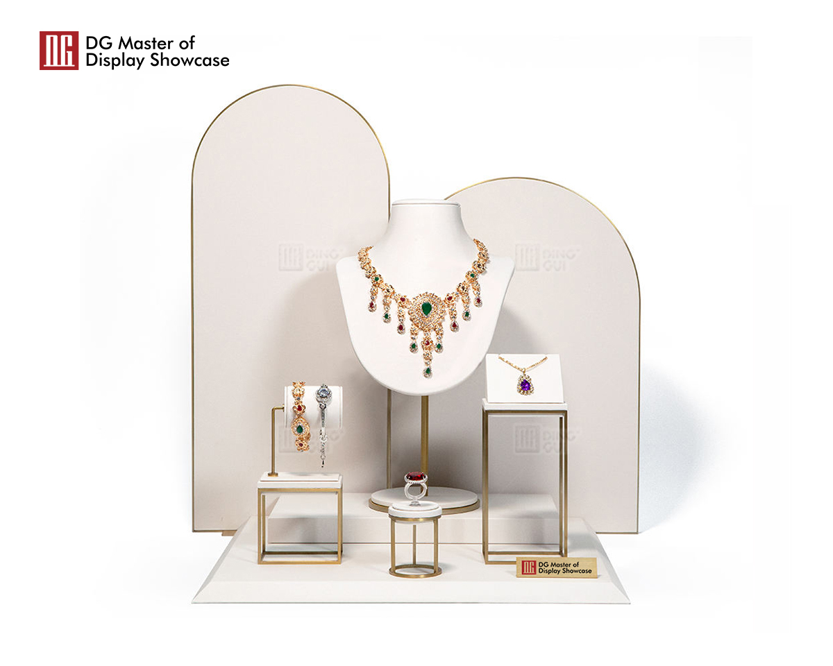 high end velvet jewelry tray manufacturer | DG Display Showcase 8
