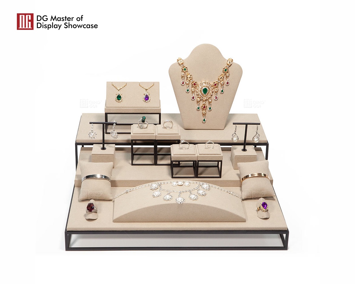 Custom jewelry display stand wholesale Manufacturer | DG Display Showcase 7