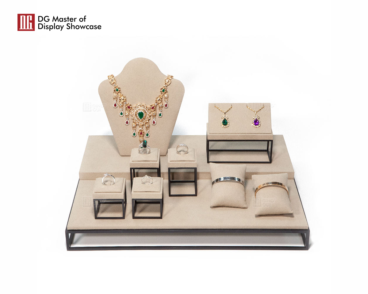 Custom jewelry display stand wholesale Manufacturer | DG Display Showcase 6