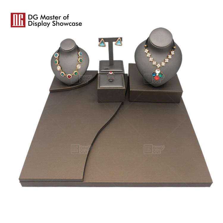 factory price foldable jewelry display case design solution | DG Display Showcase 7