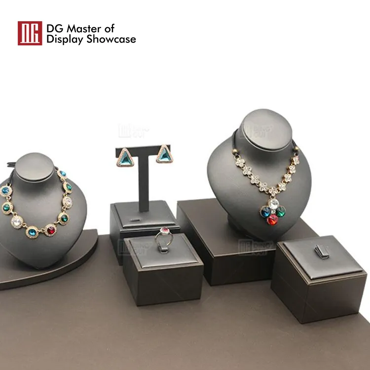 Elegant Jewelry Display Set: Showcase & Protect with Style 4