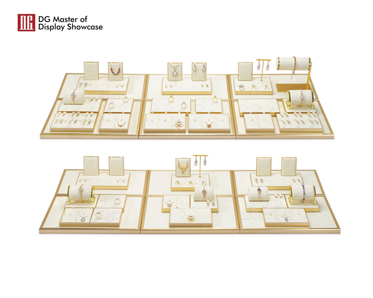DG Showcase Jewellery Display Props Custom DIY βραχιόλι κολιέ δαχτυλίδι σκουλαρίκια κάτοχος σετ κοσμημάτων 1