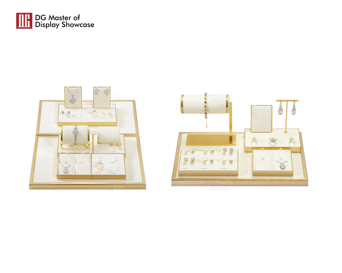 DG Showcase Jewellery Display Props Custom DIY βραχιόλι κολιέ δαχτυλίδι σκουλαρίκια κάτοχος σετ κοσμημάτων 9