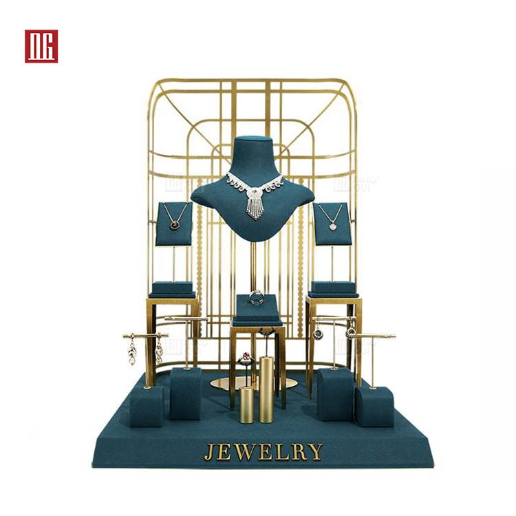 DG Display Showcase | fine quality velvet jewelry displays factory 7