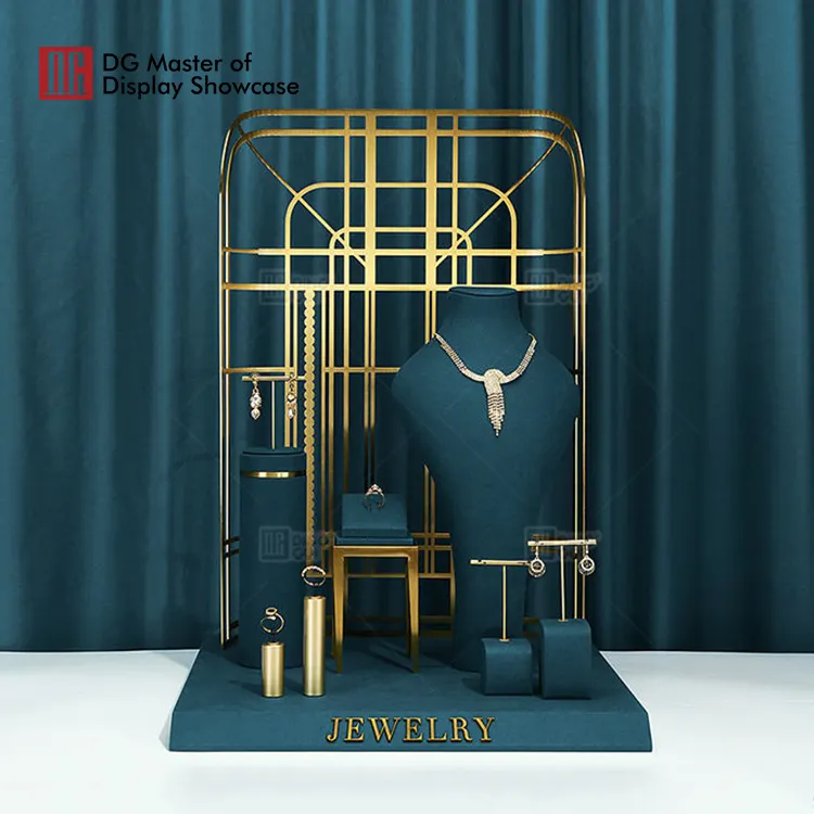 high end custom jewelry tray design solution | DG Display Showcase 4