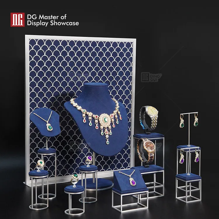 Custom jewelry display rack design solution Manufacturer | DG Display Showcase 2
