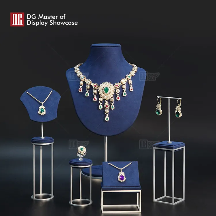 Custom jewelry display rack design solution Manufacturer | DG Display Showcase 3