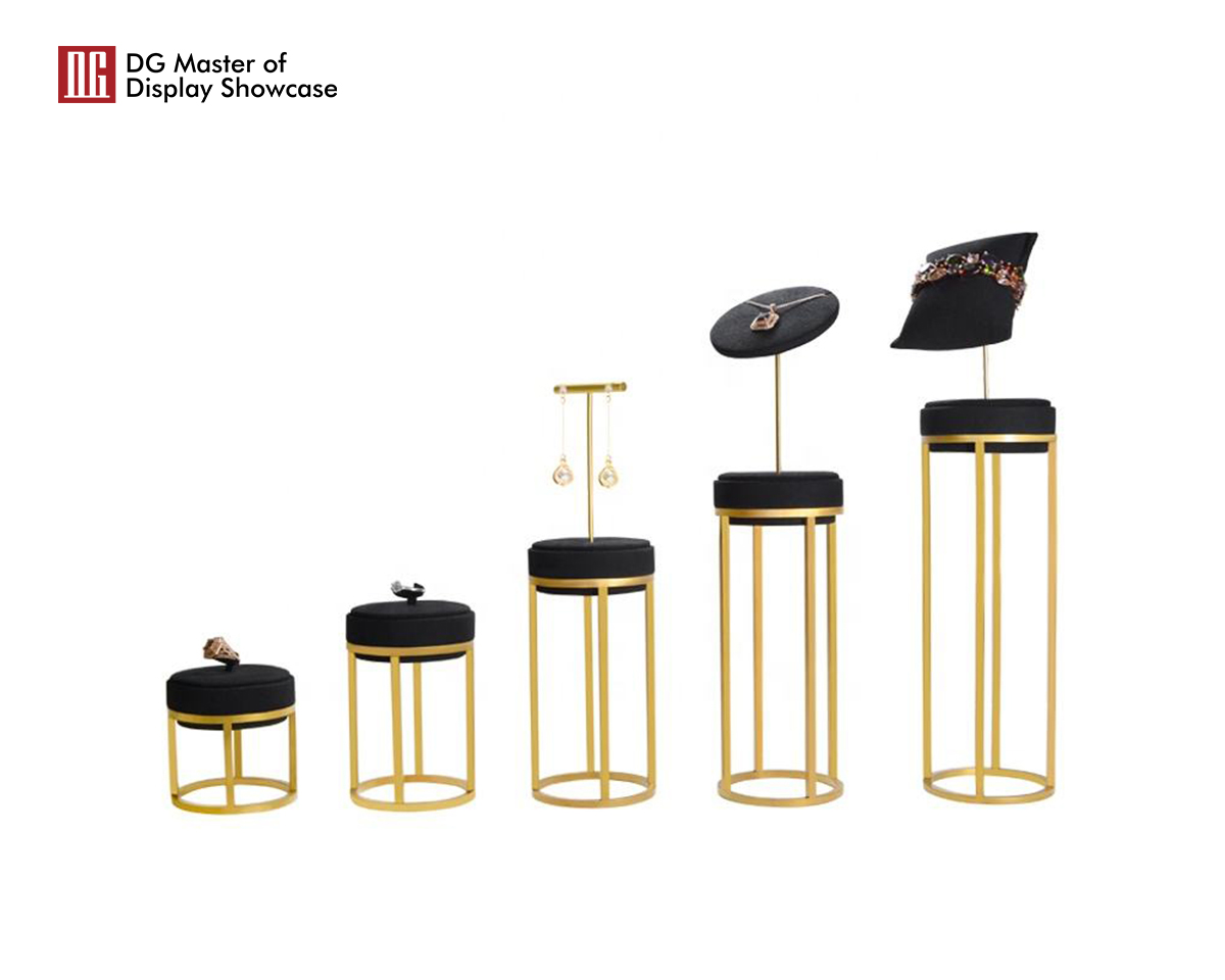 DG Showcase Jewelry Display Stands Stand Sets In Stock Showcase Modern Design 9