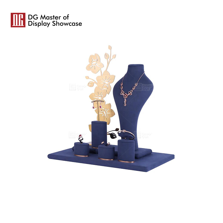 Custom jewelry necklace stand design solution Manufacturer | DG Display Showcase 8