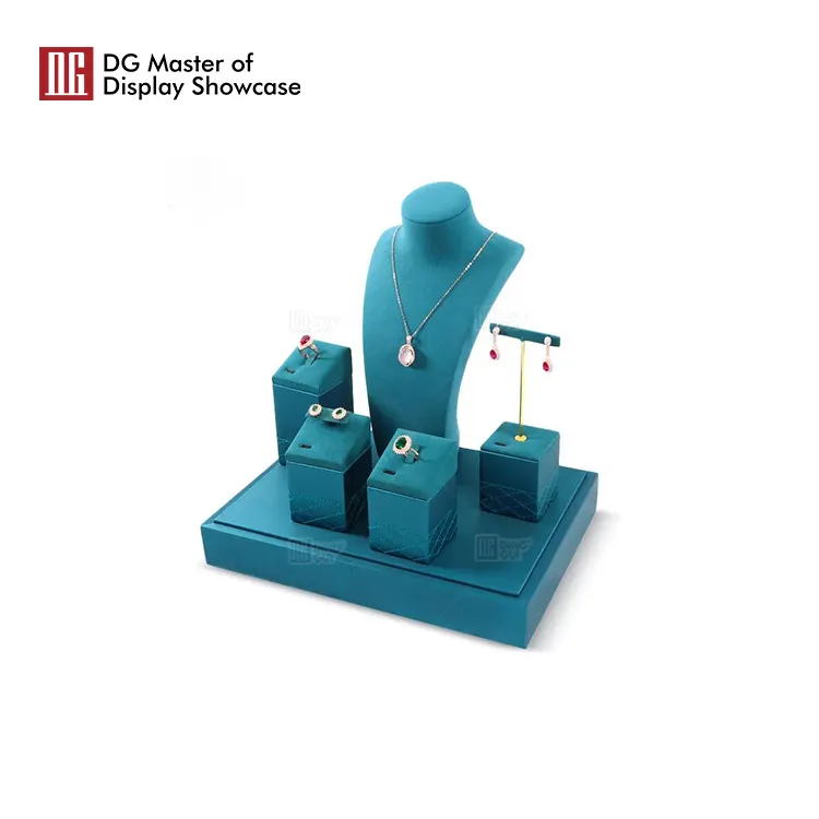 DG Display Showcase | high end velvet jewelry displays wholesale 3