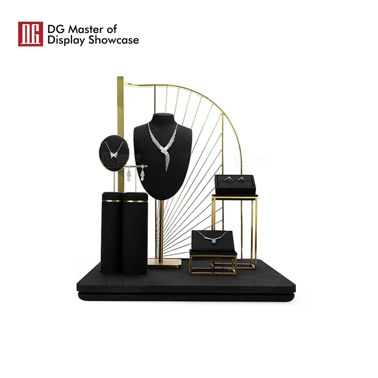 factory price jewelry table display props factory | DG Display Showcase 3