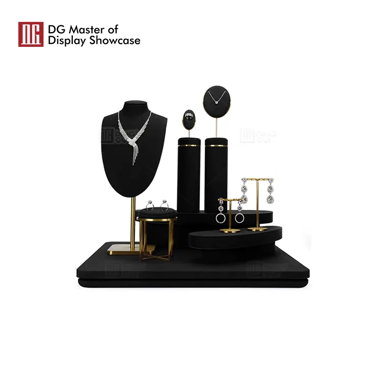 factory price jewelry table display props factory | DG Display Showcase 4