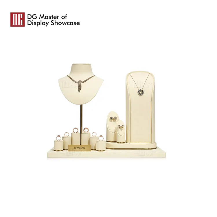 Custom jewelry table displays design solution Manufacturer | DG Display Showcase 5