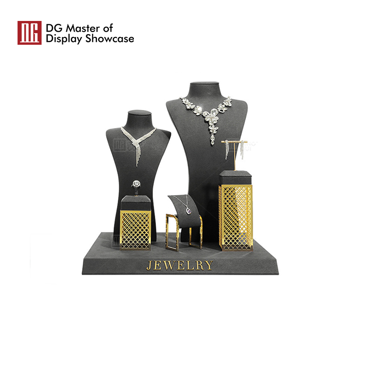 Custom velvet jewelry trays manufacturer Manufacturer | DG Display Showcase 7