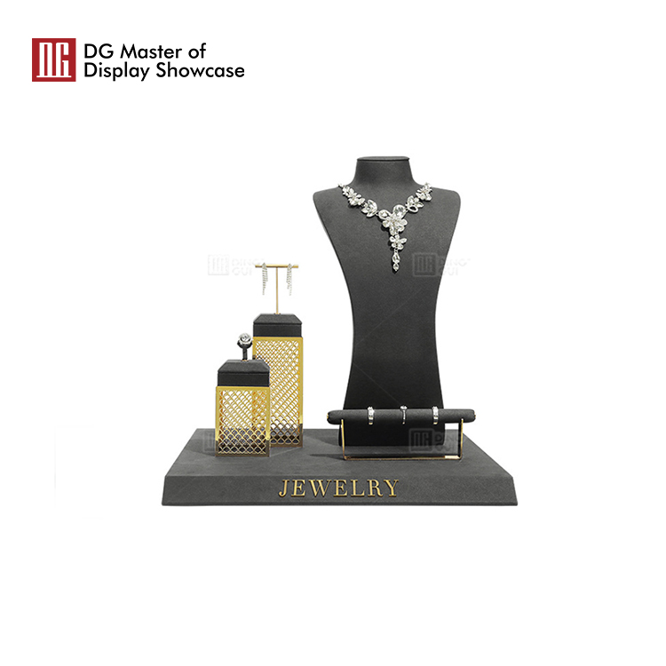 Custom velvet jewelry trays manufacturer Manufacturer | DG Display Showcase 8