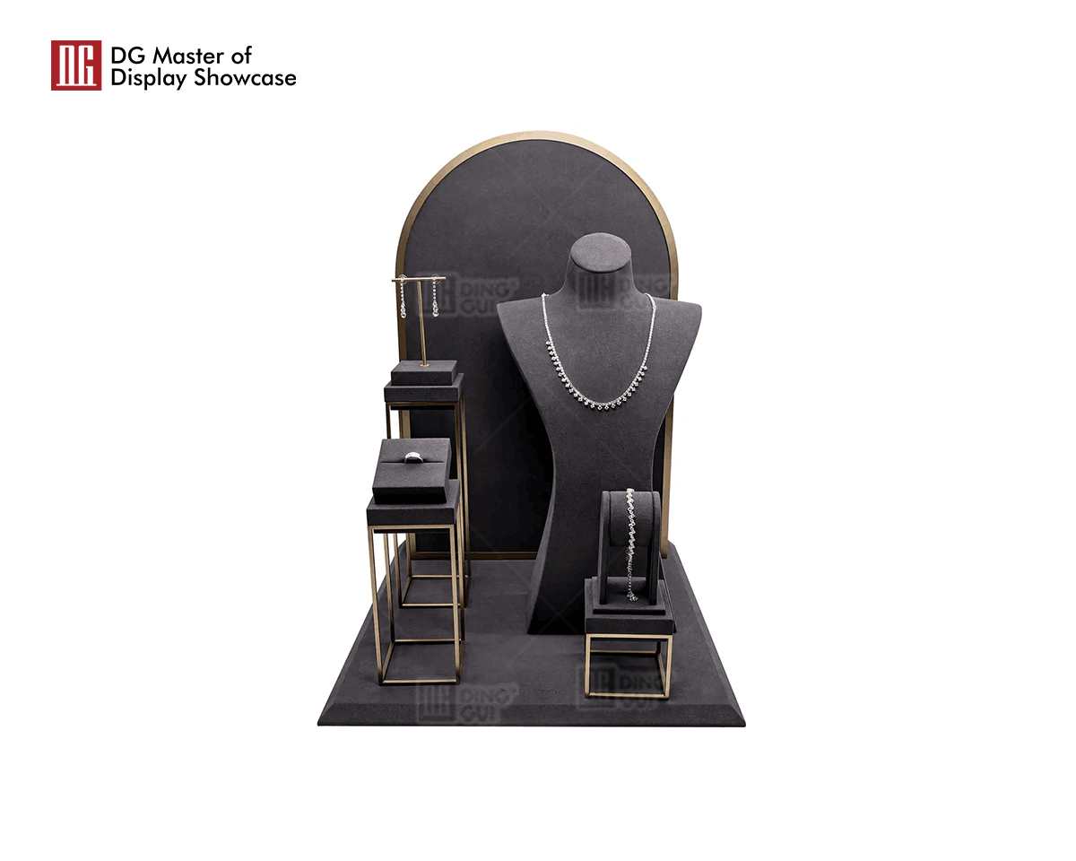 Stainless Steel Jewelry Display Stand
6