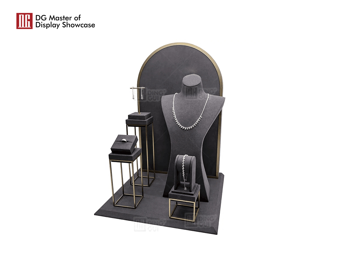 Stainless Steel Jewelry Display Stand
8