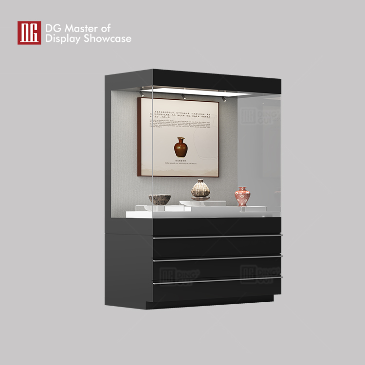 Custom antique museum showcase manufacturer Manufacturer | DG Display Showcase 6