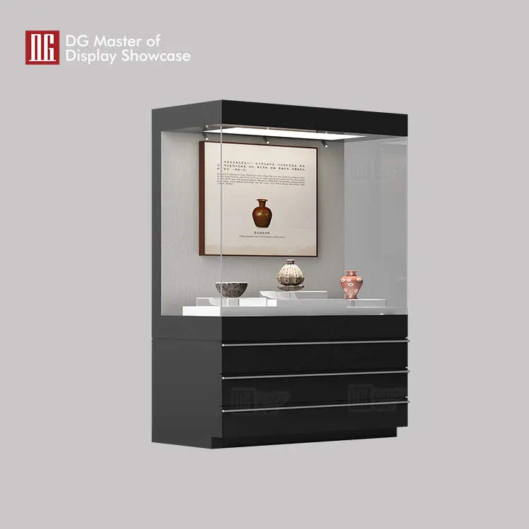 Custom antique museum showcase manufacturer Manufacturer | DG Display Showcase 2