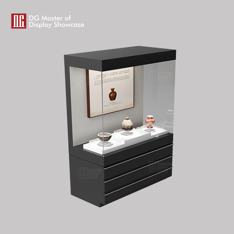 Custom antique museum showcase manufacturer Manufacturer | DG Display Showcase 7