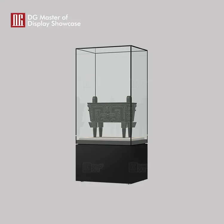 DG Display Showcase | one stop solution full height glass museum showcase wholesale 3