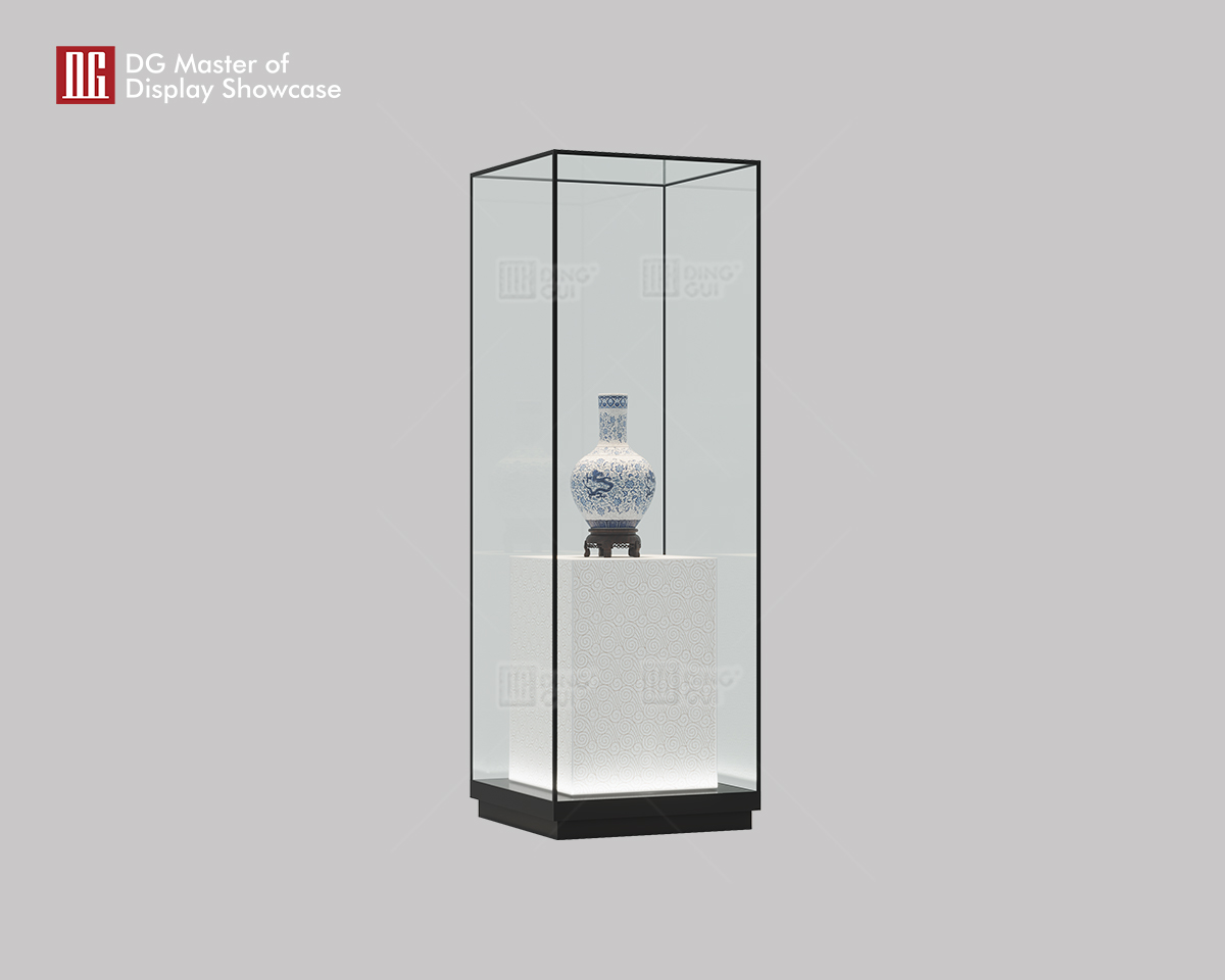 Pengeluar Kes Paparan Kaca Tanpa Bingkai Bebas Tersuai Dari China 7