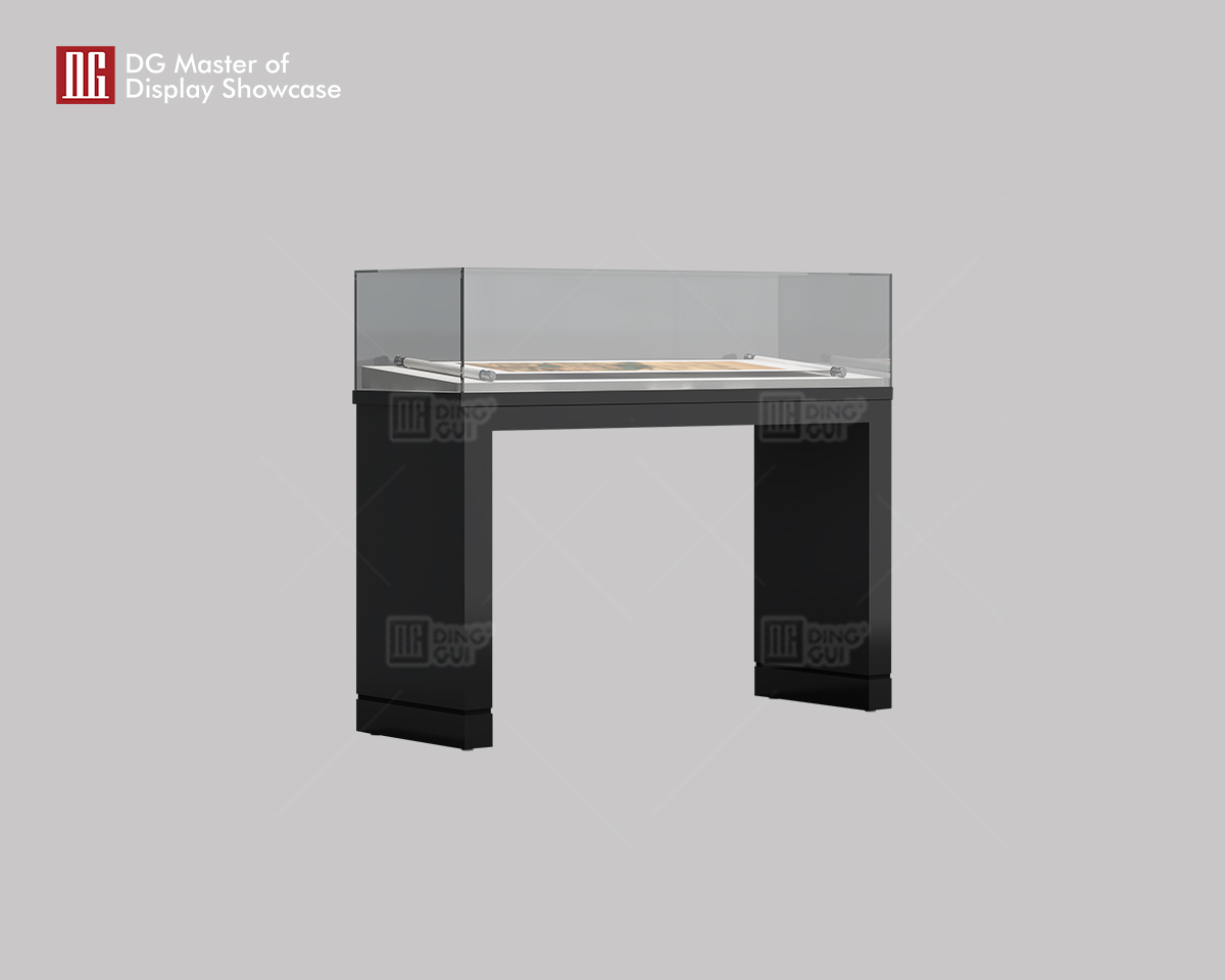 Customized Simple Desktop Glass Museum Display Cabinet 7