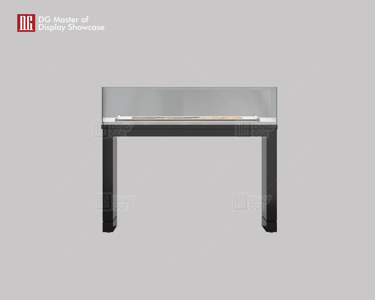 Customized Simple Desktop Glass Museum Display Cabinet 1