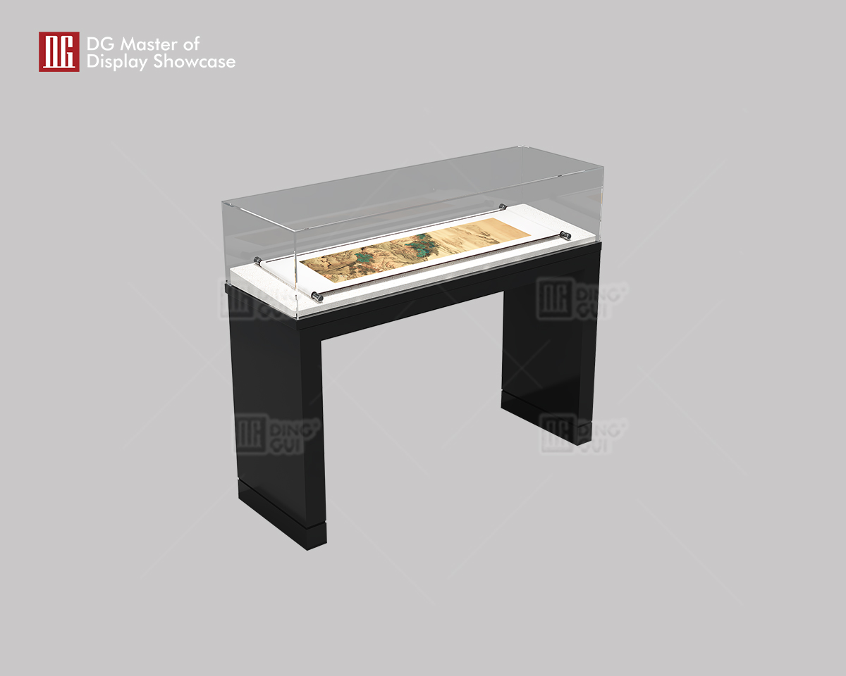 Customized Simple Desktop Glass Museum Display Cabinet 9